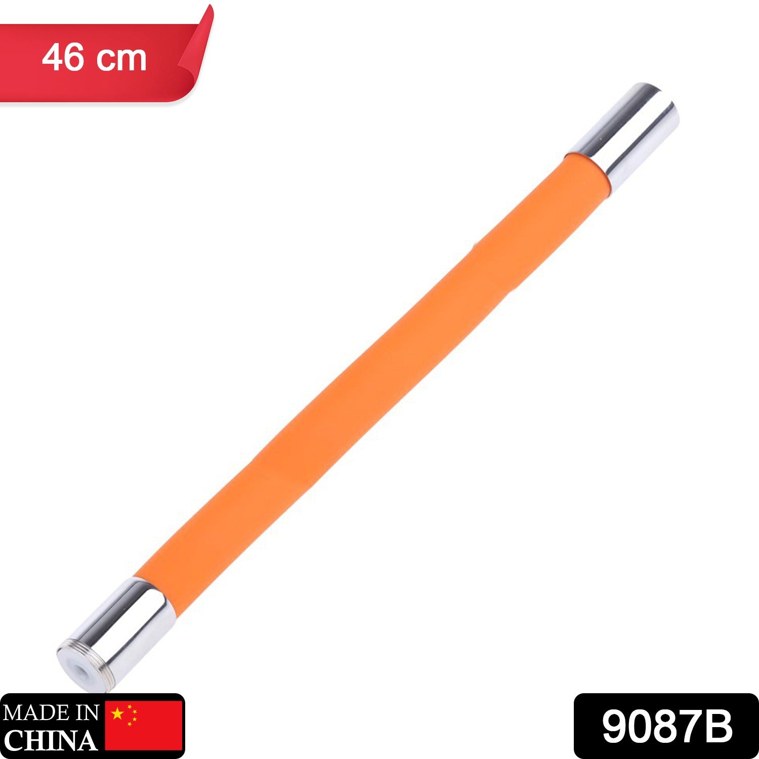 9087b Flexible Water Tap Extender, Universal Foaming Extension Tube with Connector, 360 Free Bending Faucet Extender, Adjustable Sink Drain Extension (46cm) DeoDap 9087b Flexible Water Tap Extender, Universal Foaming Extension Tube with Connector, 360 Free Bending Faucet Extender, Adjustable Sink Drain Extension (46cm) DeoDap